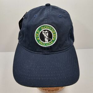 NWT Monterey Golf Club Ole Monterey Navy Blue Bridgestone Golf Hat Strapback New